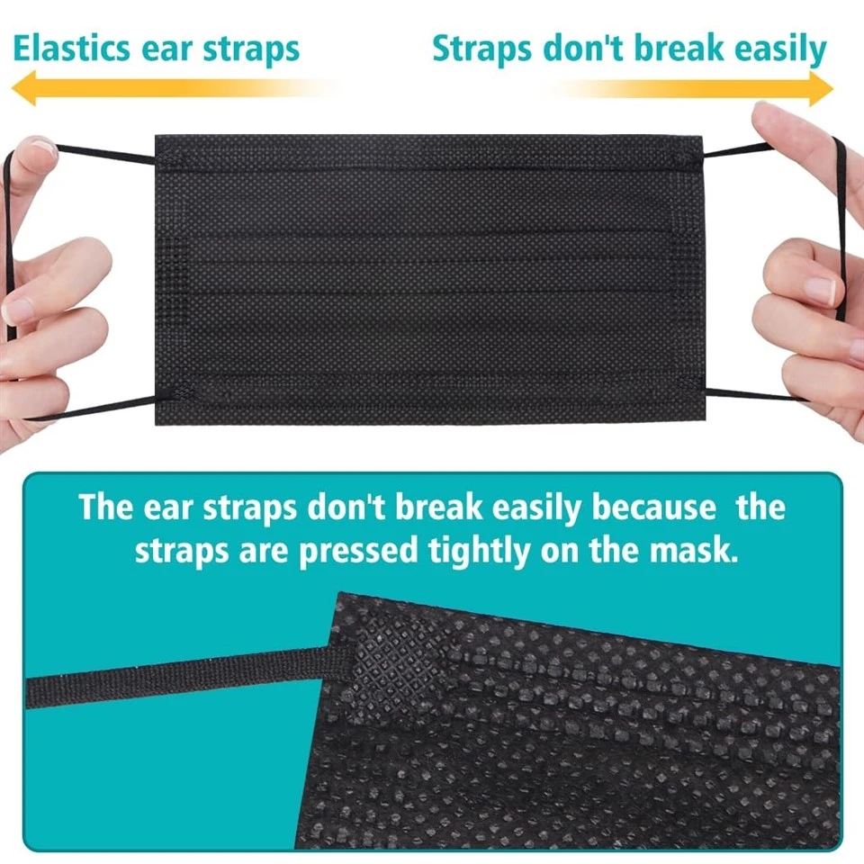 disposable black mask near me